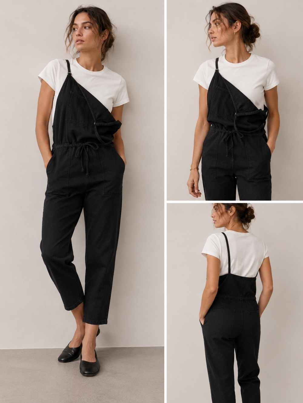 Aritzia Wilfred Free Cotton Overalls